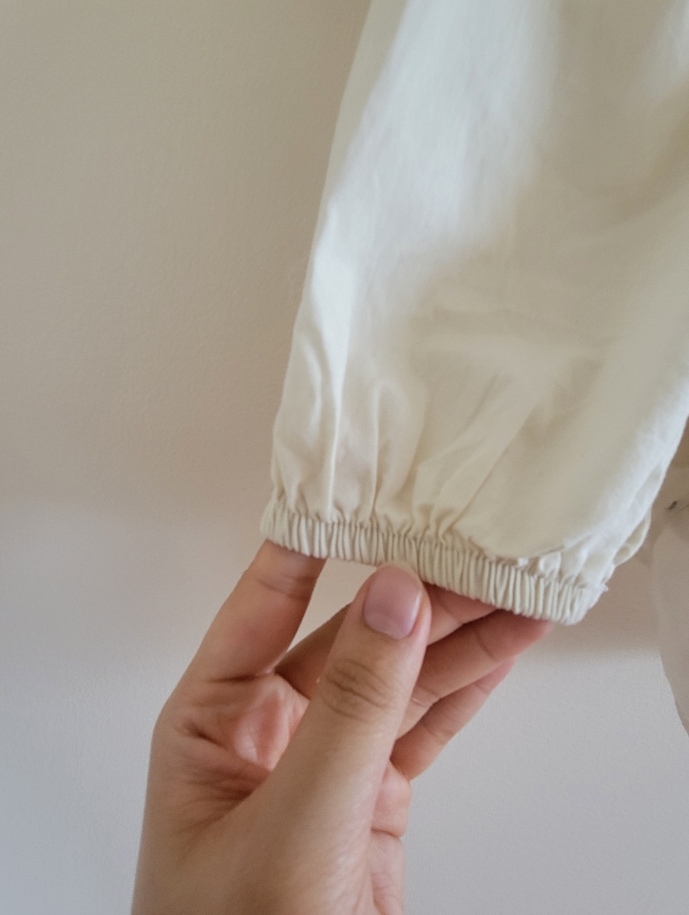 VERO MODA Cream Sweetheart Tie-Knot Blouse Top - Picture 6 of 8